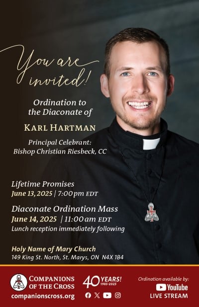 Karl Hartman Dcn ordination