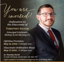 ordination Dcn Tim Silver