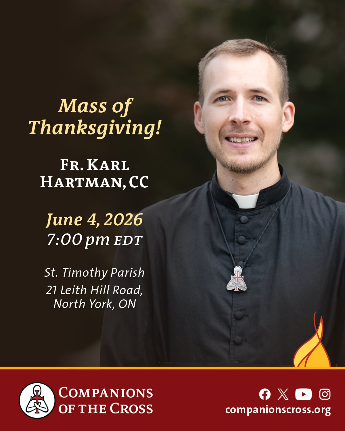 Image of young priest