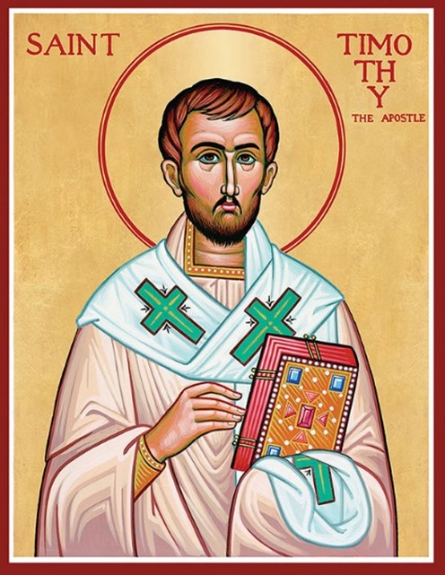 Image of an Icon of Saint Timothy