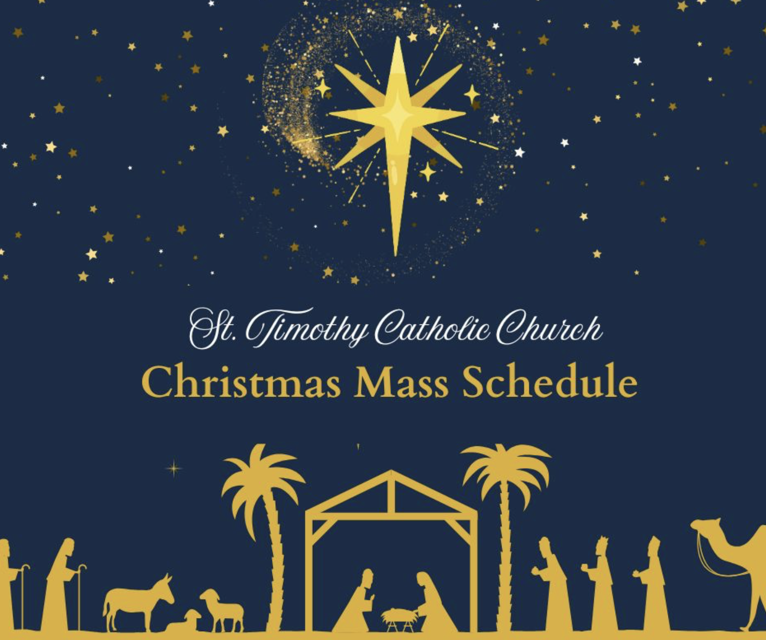 Christmas Schedule